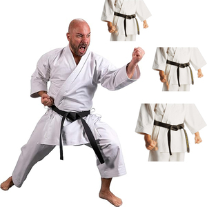 2024 การออกแบบยอดนิยมโลโก้ที่กําหนดเองการออกแบบสีศิลปะการต่อสู้ยูโดคาราเต้ชุดเครื่องแบบชุดชุดศิลปะการต่อสู้ - Product Image 6