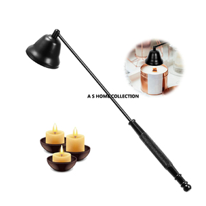 Shiny Black Finishing Metal <b>Candle</b> Snuffer for <b>Bulk</b> Order Premium Tool for Aromatherapy <b>Candles</b> and Home Gift - Product Image 1