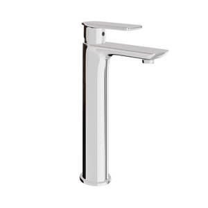 HERA <b>Single</b>-lever <b>Basin</b> Mixer <b>Tap</b> 8202 Chrome Bathroom Faucet Modern design for the contemporary aesthetic - Product Image 1