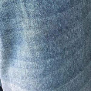 Pantalones vaqueros de pierna recta de cintura alta de tela ecológica personalizados de alta calidad para mujer estilo suelto de moda para verano con cierre de cintura elástica - Product Image 4