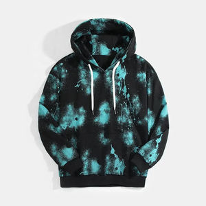 เสื้อฮู้ดดี้ย้อมสีแบบยูนิเซ็กซ์สำหรับผู้ชายและผู้หญิง ผ้าเทอร์รี่คอตตอน 100% แขนยาว มีฮู้ด คอปก สำหรับฤดูใบไม้ร่วงและฤดูหนาว ให้ความอบอุ่น - Product Image 6