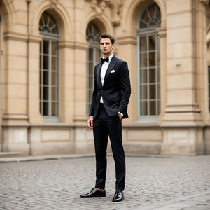 Latest High Quality Fashion Design 2-piece Tailored Business <b>Men's</b> Suit <b>Wedding</b> Dress Casual Office <b>Attire</b> and <b>Formal</b> - Product Image 5