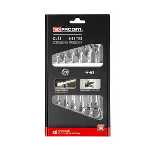 ชุดประแจรวมเฟาคอม เมตริก 6 ชิ้น พร้อมกล่องพกพา - Product Image 1