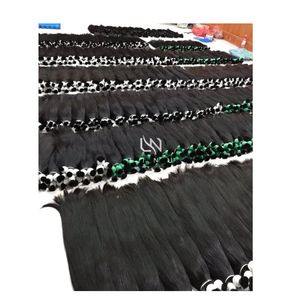 Venta al por mayor 100% Extensiones de cabello humano virgen Diseño personalizable de Vietnam Nuevo estilo Extensión de cabello a granel - Product Image 3