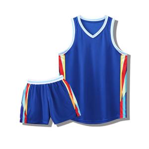 Conjuntos de uniformes de malla de baloncesto personalizados de alta calidad OEM para hombre, traje de uniforme de baloncesto deportivo transpirable de secado rápido - Product Image 3