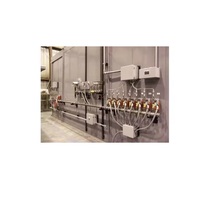 Four de cuisson professionnel PLC de qualité supérieure pour peintures en vrac, revêtements en poudre d'aluminium, moteur avec minuteries réglables, 400°C, 380V, électronique