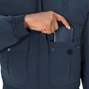 Chaqueta reflectante de seguridad personalizada con impresión de logotipo bordado al aire libre ropa de trabajo de alta visibilidad OEM ODM proveedor de fábrica - Product Image 3