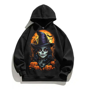เสื้อฮู้ดดี้พรีเมียมคุณภาพสูงสำหรับผู้ชาย สีพื้น แขนยาว พิมพ์ลายปัก ปี 2026 ผ้าฝ้าย 100% ขายส่งแบบ OEM - Product Image 5