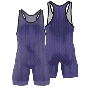 new good quality Weightlifting Suit Wrestling Singlet Plus Size Men <b>Bodywear</b> Custom logo Wrestling Singlets - Product Image 1