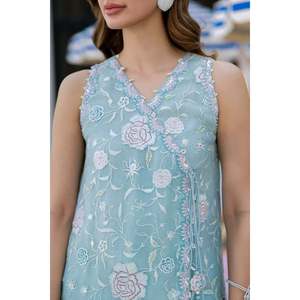 Ditsy Angharka y Dupatta: Elegante silueta en forma de A - Product Image 6