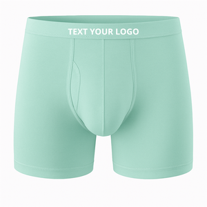 Comfortable Daily Boxer <b>Men</b> Quick Dry Summer <b>Mens</b> Clothing 4-Way Stretch Fabric Custom Waistband <b>Underwear</b> <b>Men</b> Manufacturer - Product Image 3