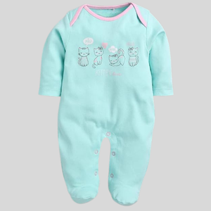 Eco-Friendly Cotton Baby Romper Full Sleeve Soft Infant <b>Toddler</b> Clothing Breathable Bulk Supply - Product Image 5