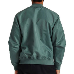 เสื้อแจ็คเก็ตบอมเบอร์ Raiders Varsity สำหรับผู้ชาย สีดำ ผ้าซาติน สไตล์แจ็คเก็ตฤดูหนาวสำหรับผู้ชาย เสื้อแจ็คเก็ตผู้ชาย สตรีทแวร์ กีฬา - Product Image 2