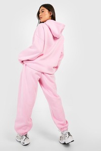 Venta al por mayor de chándal con capucha de gran tamaño de Algodón 100% con logotipo personalizado chándal hecho para mujeres - Product Image 2