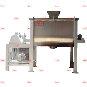 เครื่องผสมผงสแตนเลสแบบริบบิ้นพร้อมระบบสุญญากาศสำหรับโรงงานผลิต - Product Image 1