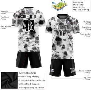 ชุดลูกฟุตบอลสำหรับเด็กมืออาชีพ100% ผ้าโพลีเอสเตอร์สีพื้นดีไซน์ล่าสุด - Product Image 3