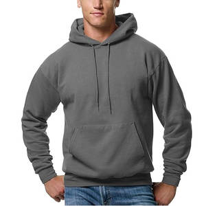 Sudaderas con capucha de lana al por mayor sudadera Unisex en blanco para mujer pulóver sudadera Lisa Sudadera con capucha suéter liso - Product Image 3