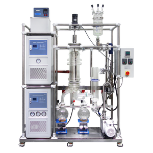 लैवेंडर तेल आसवन उपकरण उच्च गुणवत्ता वाले लघु पथ आणविक आसवन उपकरण - Product Image 1