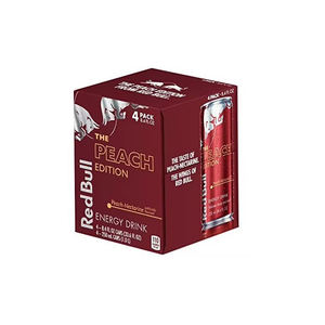 RED Bull Energy Drink The Peach Edition 250ml Bebida al por mayor con cafeína y carbonato Listo para exportar - Product Image 2