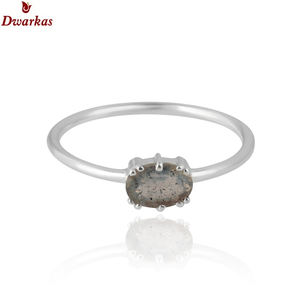 Bague classique en argent sterling 925 avec pierre précieuse améthyste naturelle pour unisexe, mariage, fête, anniversaire, cadeau en gros - Product Image 4