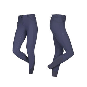 Stylish Custom Equestrian Clothing Sports <b>Wear</b> Breeches Pants with Knee Patch Wholesale Technical <b>Horse</b> <b>Riding</b> Breeches Tights - Product Image 5