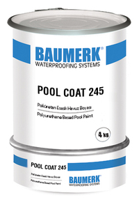 Revêtement imperméable de peinture de piscine bleue à base de résine de polyuréthane - Product Image 2