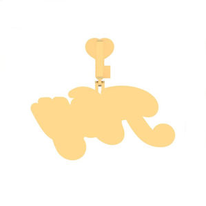 จี้เพชรที่ปลูกในแล็บแบบพรีเมี่ยมเครื่องรางทองอีสีสดใสเครื่องประดับสำหรับผู้หญิงคลาสสิก VVS2หรูหรา - Product Image 4