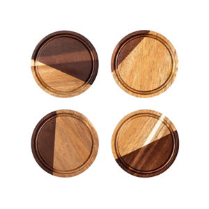 Sous-verres de tasse à thé de forme ronde de concepteur de fantaisie pour la cuisine à la maison - Product Image 5