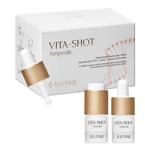 Ampoule liquide éclaircissante à la vitamine C pour le visage, pour un teint uniforme et éclatant, formule à usage quotidien, solution professionnelle de soin de la peau, 2 semaines - Product Image 1