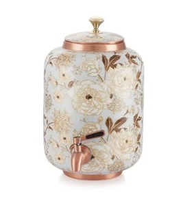 เหยือกน้ำทองแดงเคลือบแบบคลาสสิก - Product Image 5