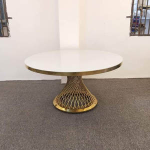 แท่นวางเค้กแต่งงานแบบคริสตัลตกแต่งโลหะ ดีไซน์สวยงามเหมือนในฝัน สำหรับงานแต่งงาน งานเลี้ยง สามารถปรับแต่งได้ - Product Image 6