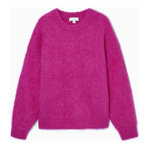 High Street Unique Design Women's Active Wear Pullover Suéter de mohair de manga larga para invierno Elegante ajuste regular - Product Image 2