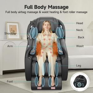 Fauteuil de massage électrique multifonctionnel intelligent pour la maison, capsule spatiale entièrement automatique, petit format, massage complet du corps, moderne - Product Image 3