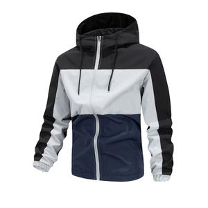 Veste d'hiver d'extérieur personnalisée 2026 avec capuche, manteau pour homme, coupe-vent, veste de travail personnalisée, design et couleur personnalisés - Product Image 1