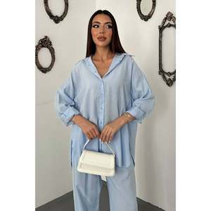 Conjunto de Dos Piezas en Azul Bebé - Azul Bebé - Product Image 3