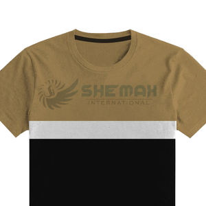 เสื้อยืดผู้ชายทรงยาวโอเวอร์ไซส์เข้ารูปเสื้อยืดผ้าฝ้ายแขนสั้นพอดีตัวเหมาะสำหรับแฟชั่นฮิปฮอปหรือสไตล์สตรีทในเมือง - Product Image 2