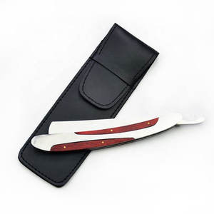 Navaja de Afeitar Profesional de Madera para Barbería, Marca Privada - Product Image 5