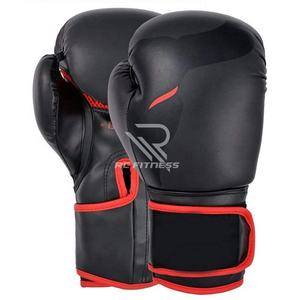 Guantes de MMA para Adultos, de Cuero Vacuno, Alta Calidad, Antideslizantes, Correa de Muñeca Ajustable, Logotipo Personalizado, Equipo de Boxeo y Fitness - Product Image 5