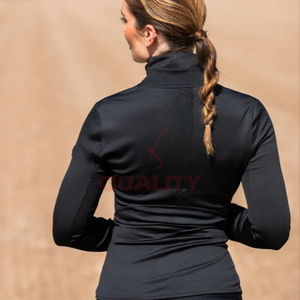 Veste d'équitation imperméable pour femme tissu extensible respirant vêtements d'extérieur équestres élégants pour la veste de compétition d'entraînement - Product Image 6