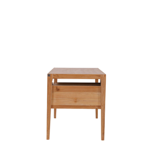 Fabricante de escritorios de la mejor calidad, diseño minimalista, madera maciza de teca para escritorios de trabajo - Product Image 3