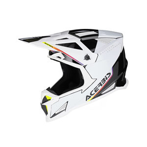 Casque tout-terrain Acerbis T711, état neuf, double visière, casque de motocross pour enfants, pour utilisation hors route sur moto - Product Image 1