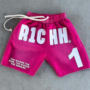 Pantalones cortos bordados de alta calidad para hombres Fabricante OEM Pantalones cortos de algodón Logotipo personalizado Venta a granel - Product Image 5