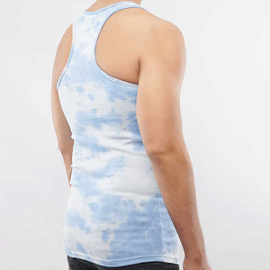 Camiseta sin Mangas para Hombre, Cuello Redondo, Fitness, Musculación, Mezcla de Poliéster/Algodón, Camiseta Interior sin Mangas, Tops Deportivos Transpirables y Personalizables - Product Image 6