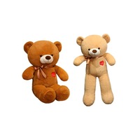Ours en peluche personnalisé avec nœud en ruban, ours en peluche en gros, ours en peluche personnalisés