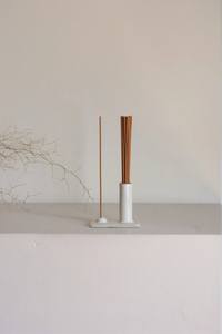 Quemador de incienso de madera con placa de metal y calentador de incienso con luz de té, quemador de resina de carbón de altura ajustable, fragancia para el hogar - Product Image 2