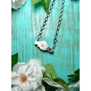Collier en turquoise et argent sterling Golden Hill, fait main par des artistes Navajo - Bijou de collection culturelle - Product Image 3