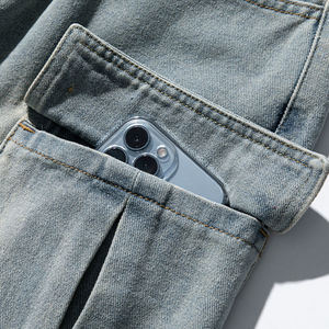 Pantalon taille haute respirant pour femmes Pantalon cargo coupe ample Meilleure vente Pantalon cargo pour femmes avec plusieurs poches - Product Image 6