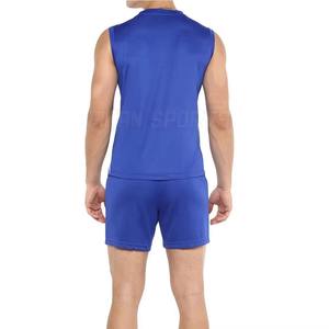 Venta al por mayor personalizar conjuntos de voleibol de poliéster para hombres con corte automatizado Beachball Netball uniforme para hombres - Product Image 4