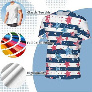 Fabricant facile à porter T-shirt pour homme Top Trendy Outfit Summer Wear T Shirts Dernier prix T-shirt pour homme téléchargé par Dress Sports - Product Image 4