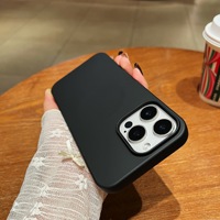 Casing TPU 360 Full Body Presisi dengan Slot Kartu, Pelindung Layar, Anti Guncangan, Anti Sidik Jari untuk 17 Pro Max 16 15 14